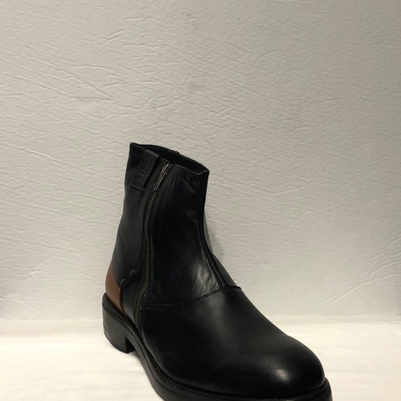 Sabatter boot black size zipper premium leather 13 main image 4